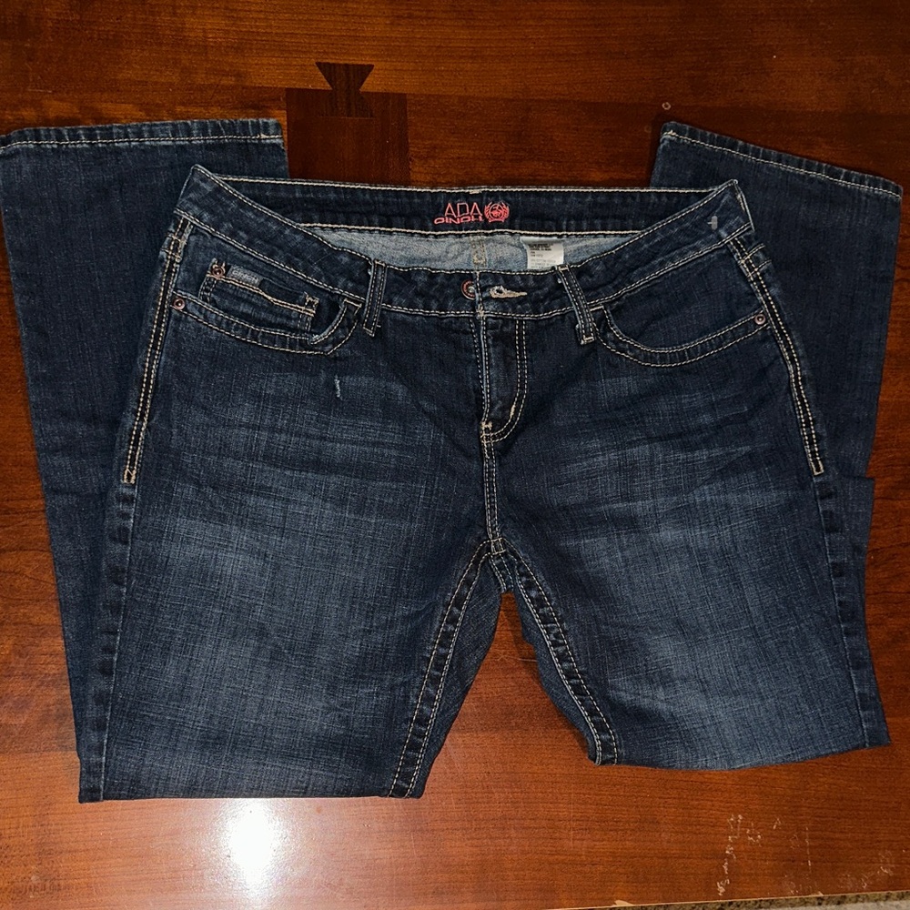 Cinch Women's Dark Blue Straight Leg Jeans